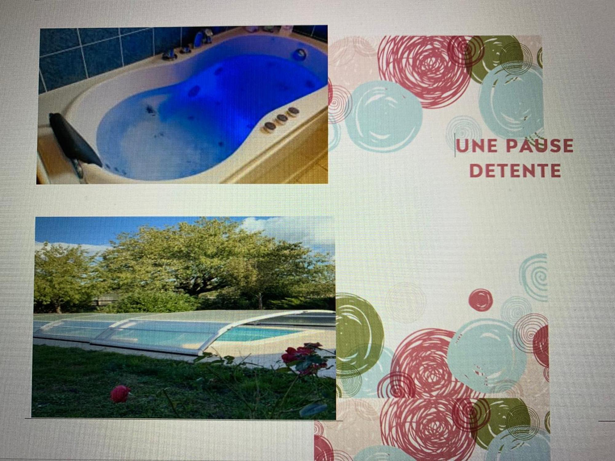 Gite 3 Etoiles Les Gourlines Avec Balneo, Veranda, Piscine Et Garage Avermes Luaran gambar