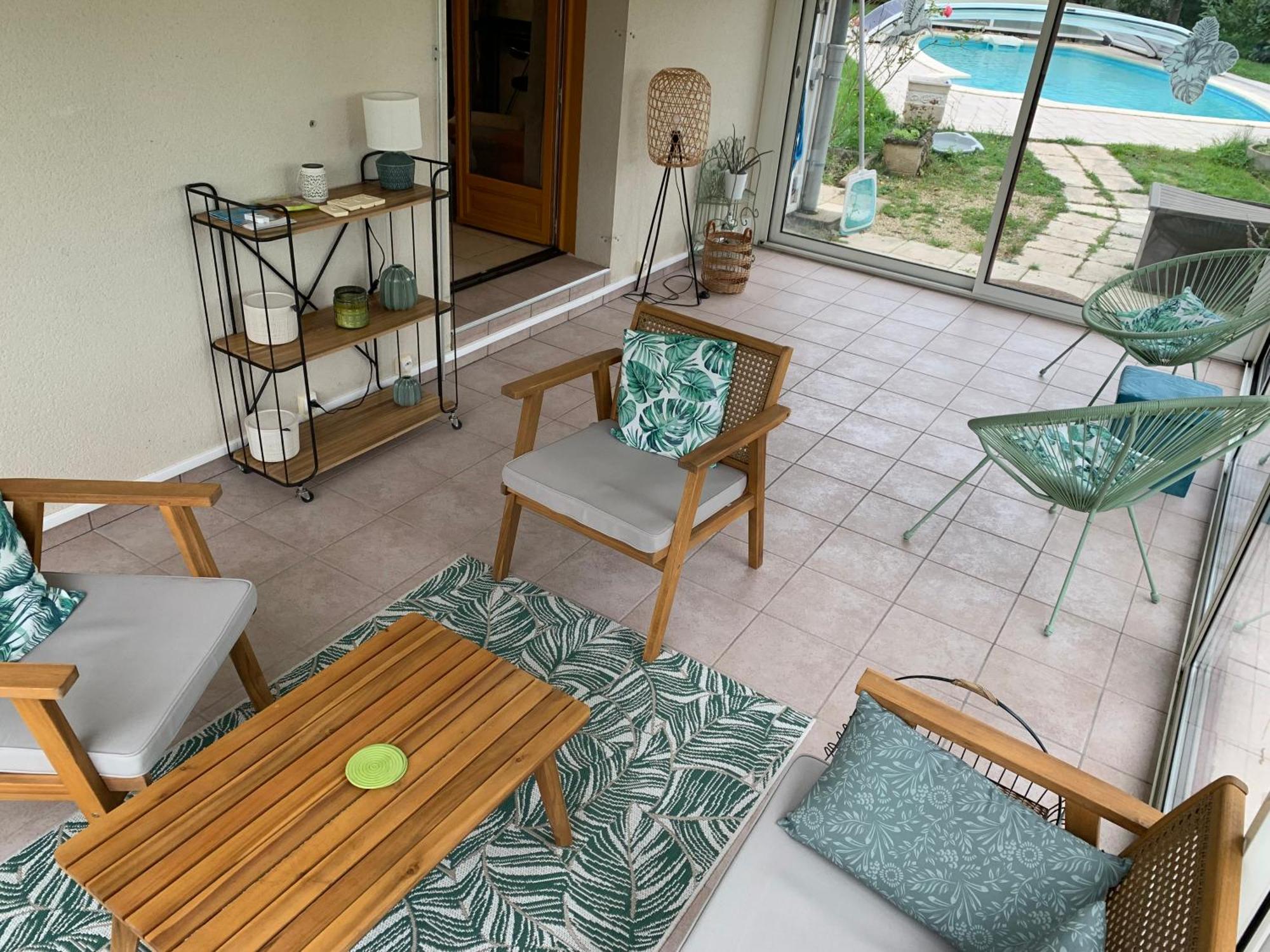 Gite 3 Etoiles Les Gourlines Avec Balneo, Veranda, Piscine Et Garage Avermes Luaran gambar